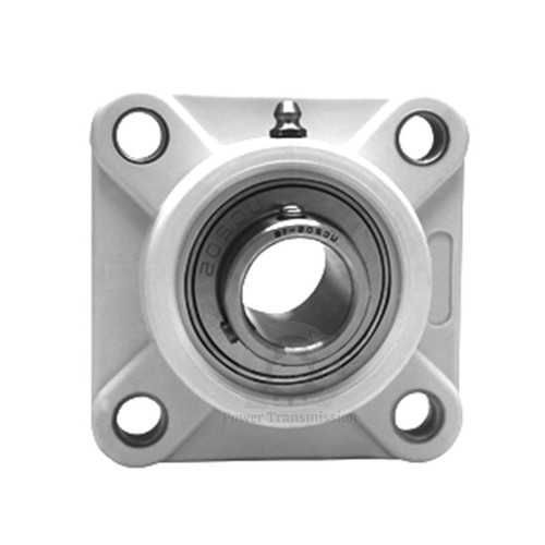 Thermoplastic 4-Bolt Flange Pillow Block with SS Bearing Housing (25mm Bore ) -PL-UCF205 