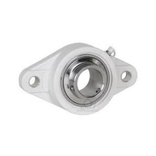 Thermoplastic 2-Bolt Flange Pillow Block with SS Bearing Housing (30mm Bore ) -PL-UCFL206 