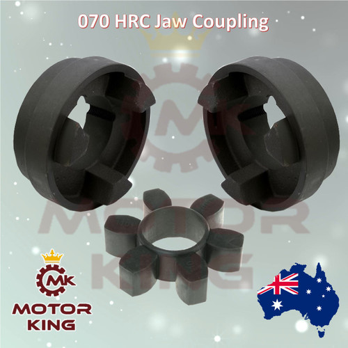 070 HRC Jaw Coupling Bore sizes 10mm - 25mm 3/8" 1/2" 5/8" 3/4" 1"