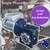 1.5kW 2HP Single Phase Motor Gearbox Drive 140 93 70 56 46 35 23.3 rpm 240V