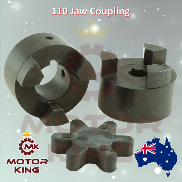 110 Jaw Coupling 20 22 24 25 28 30 32 35 38 40 42mm 7/8 1 1/8 1 1/4 1 3/8 1 1/2"