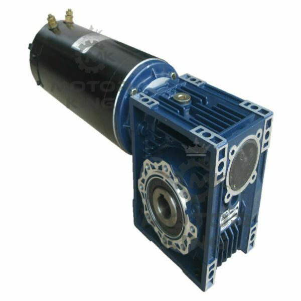 24V DC 0.75kW 750W 1HP 57rpm Type 63 Motor & Worm Gearbox Drive i30