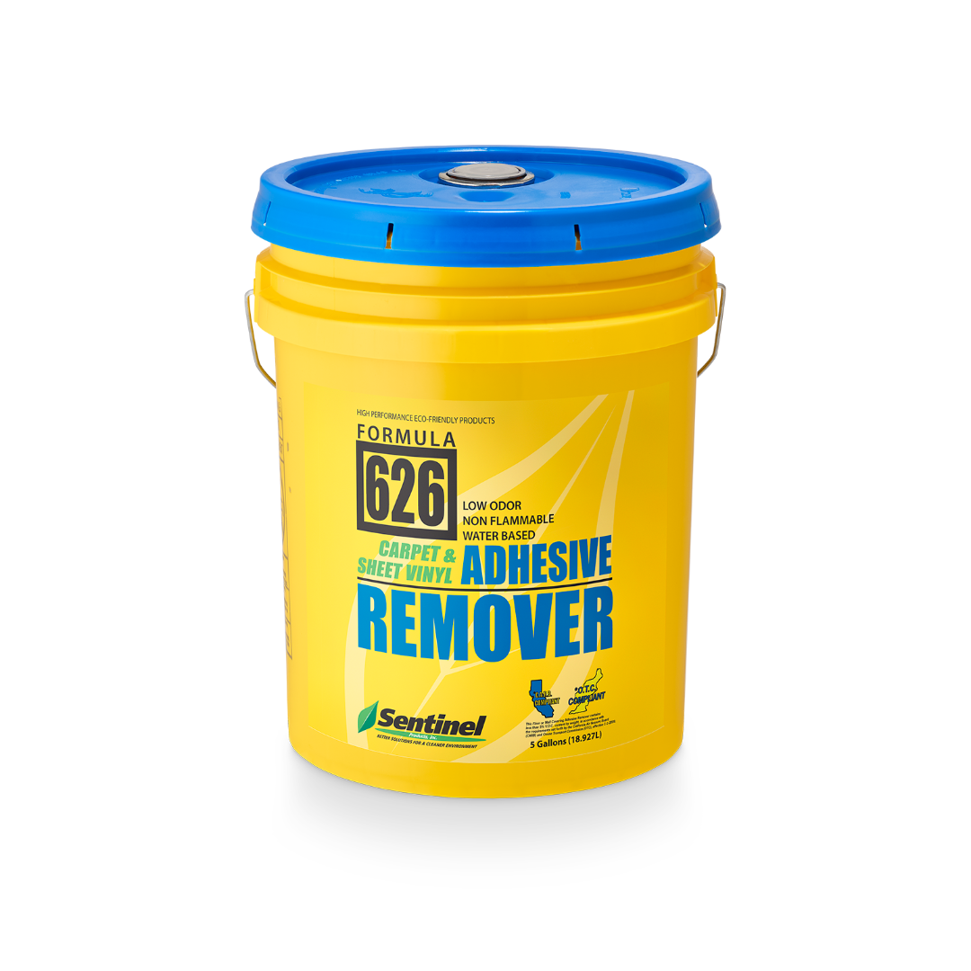 SENTINEL 626 CARPET SHEET VINYL ADHESIVE REMOVER GAL Safety