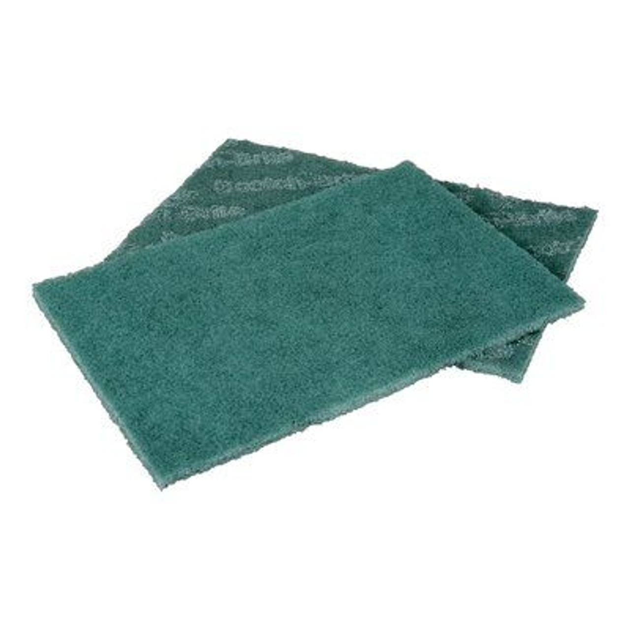 3M Scotch-Brite 96 General Purpose Green 6 x 9 Scouring Pad - Box of 20