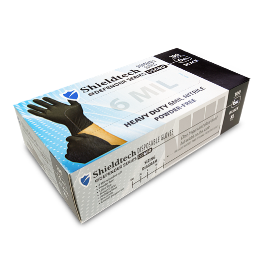 Guanti Da Esame In Nitrile Flessibile Salute Cardinale 88TN02S Senza - Foto 3