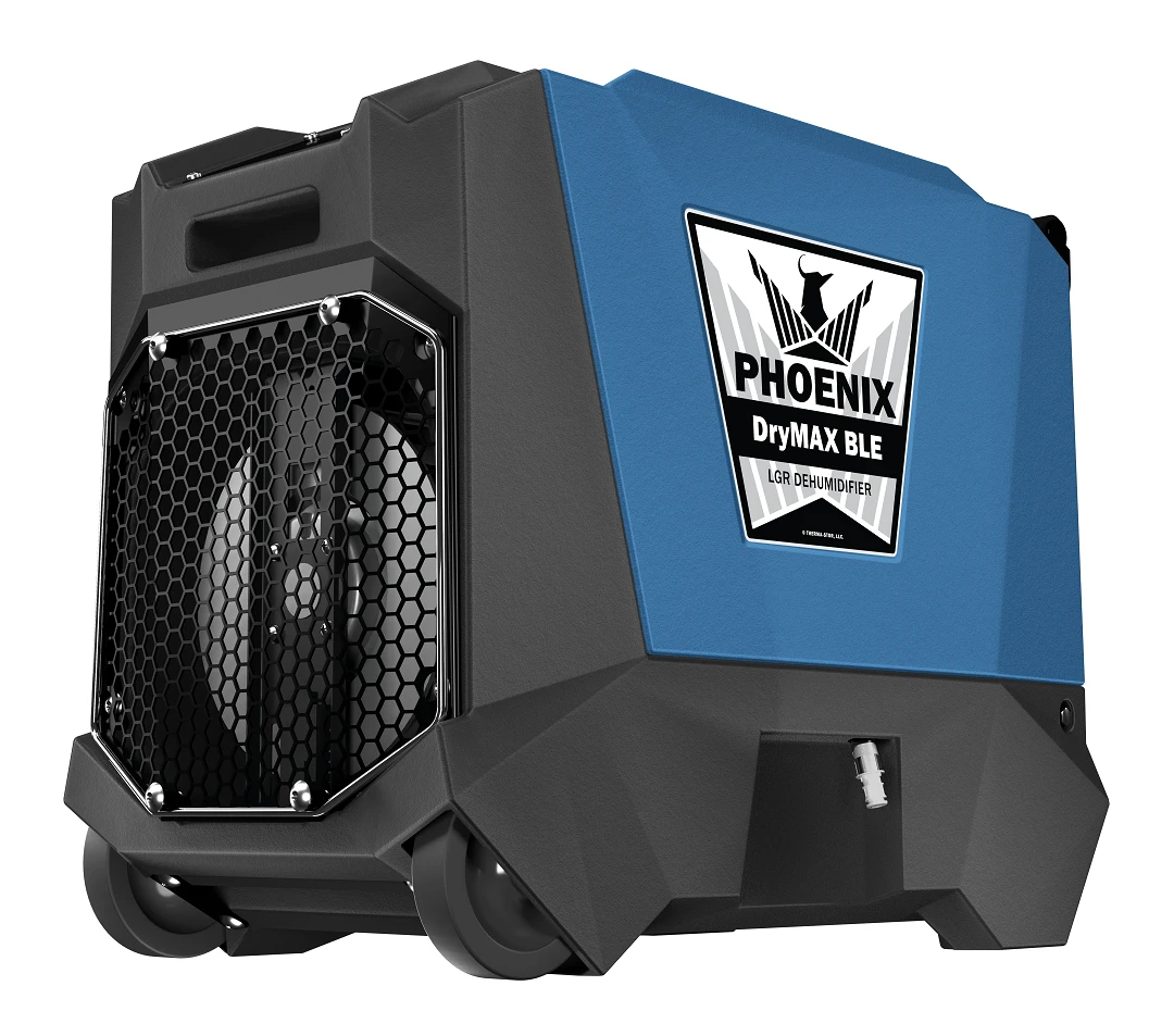 PHOENIX DRYMAX BLE LGR DEHUMIDIFIER BLUE, DRYLINK ENABLED - Safety