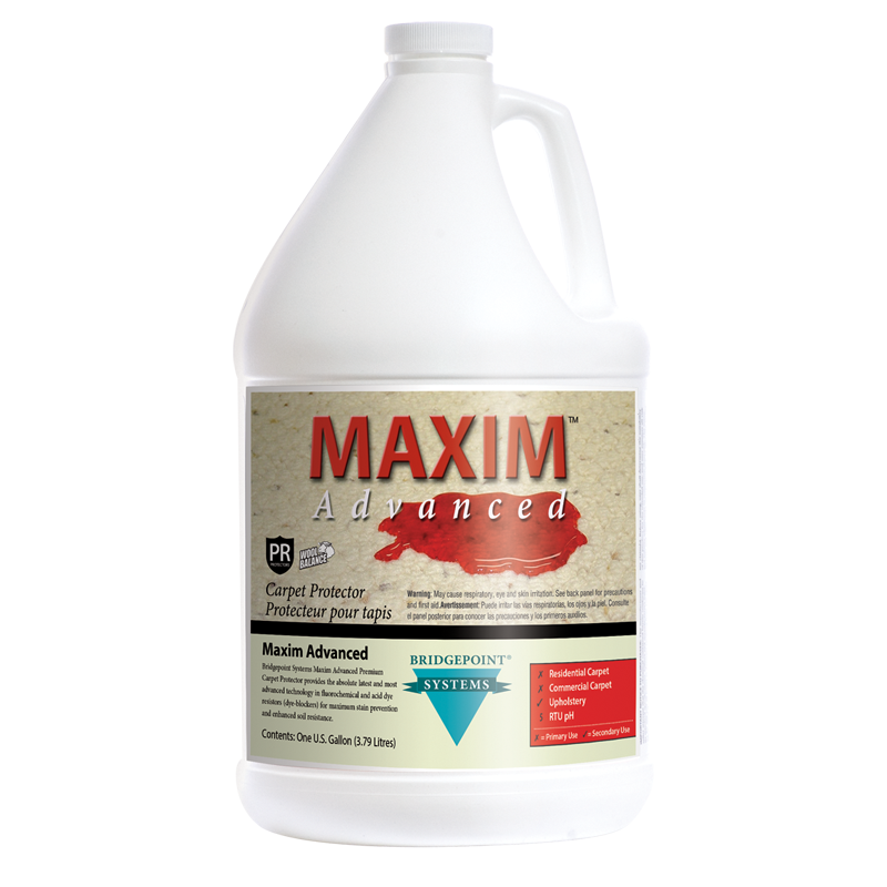 BP MAXIM ADVANCED CARPET PROTECTOR, 1-GALLON. - Safety Express