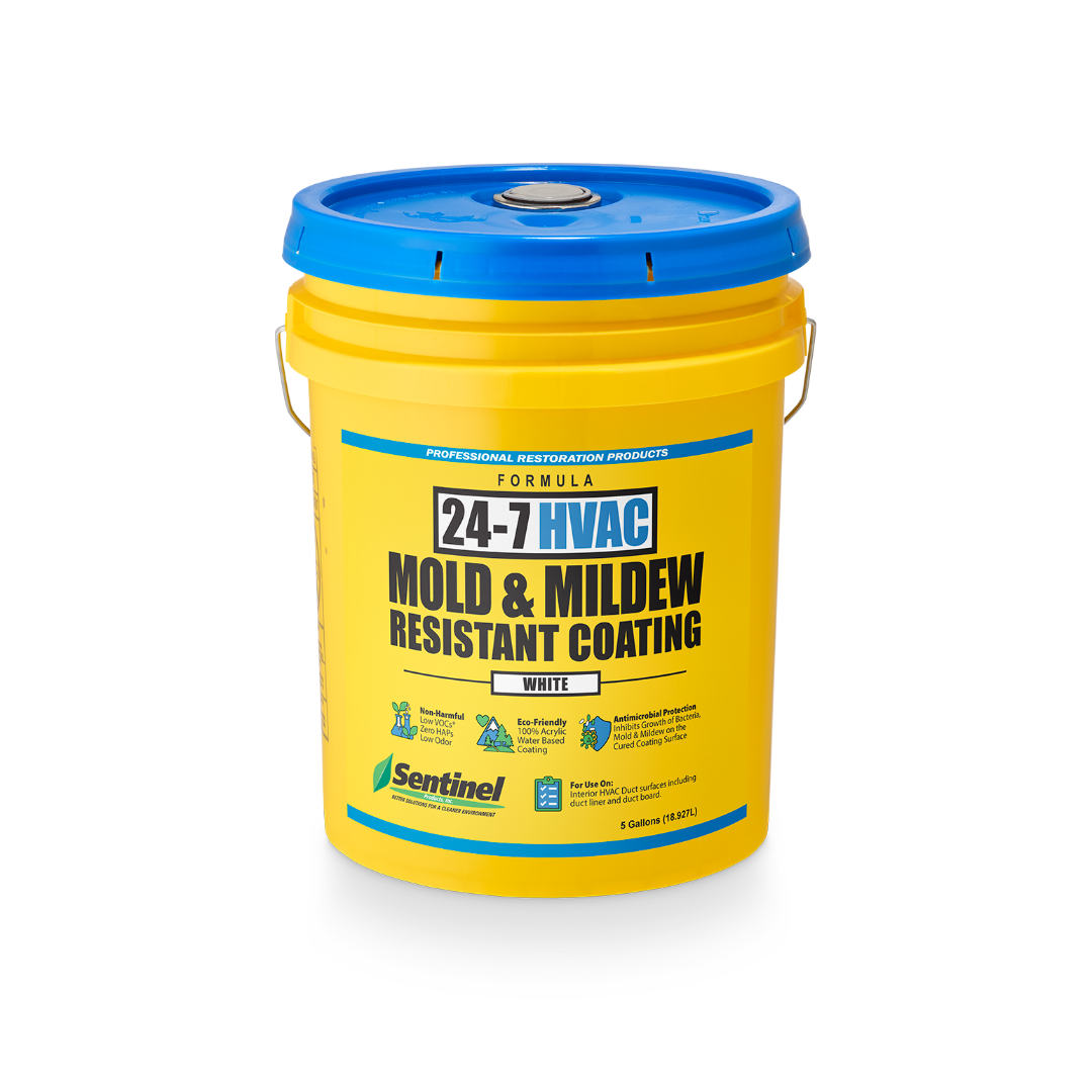 SENTINEL 24-7/ZERO MOULD RESISTANT HVAC COATING WHITE 5 GAL