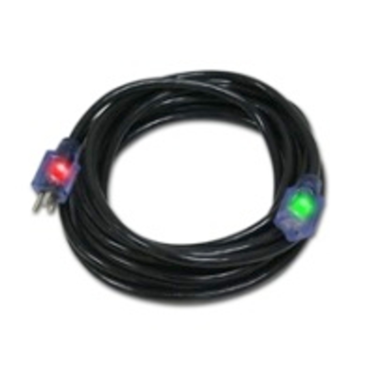 PRO GLO BLACK 50' 12/3 SJTW LIGHTED EXTENSION CORD WITH CGM - Safety Express