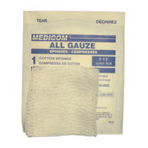 DENTEC GAUZE PADS STERILE - 3 IN X 3 IN (7.5CM X 7.5CM) 25