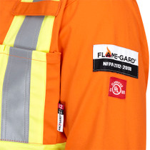 PIONEER HI-VIZ ORANGE FLAME RESISTANT COTTON COVERALL SIZE 48 REG