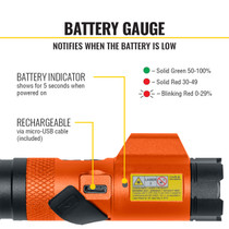 KLEIN TOOLS 56040 RECHARGEABLE FOCUS FLASHLIGHT WITH LASER