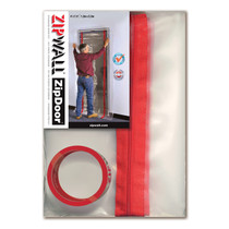 ZIPWALL ZIPDOOR STANDARD KIT 4 FT X 7.5 FT