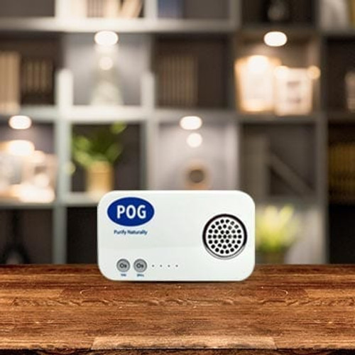 POG PORTABLE COMPACT OZONE MACHINE - WHITE POG PORTABLE COMPACT OZONE MACHINE - WHITE