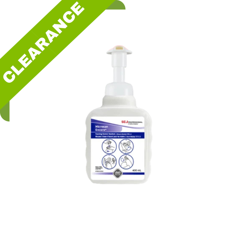 DEB MICROSAN INSTANT FOAMING 72% ALCOHOL SANITIZER 6 X 400ML PUMP
