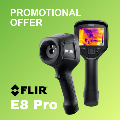 FLIR E8 PRO INFRARED CAMERA WITH 320X240 IR RESOLUTION AND IGNITE CLOUD