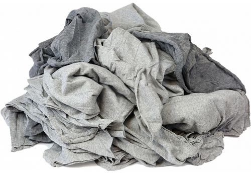 RAG WIPERS GREY POLO 20LB BX