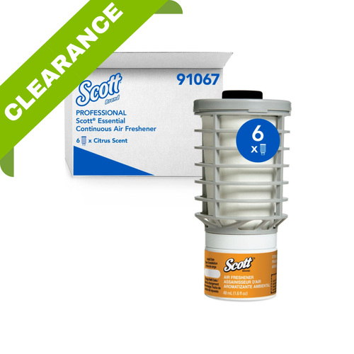 KC PROFESSIONAL 48ML AIR FRESHENER REFILL CITRUS SCENT 6 PER BOX