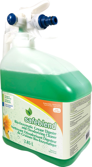 SAFEBLEND ULTRA-CONCENTRATED BIOENZYMATIC GREASE DIGESTER & CLEANER 2.85L
