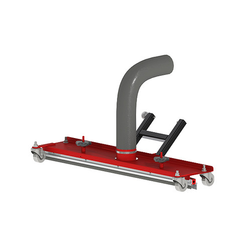 RUWAC 32 IN FLOOR SWEEP W/ 3 FT HOSE (VACUUM SOLD SEPARATELY)