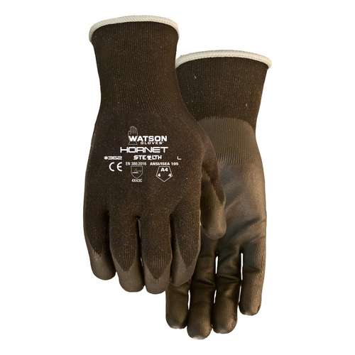 WATSON 362 STEALTH HORNET NITRILE CUT A4 GLOVES S PAIR WATSON 362 STEALTH HORNET NITRILE CUT A4 GLOVES S PAIR