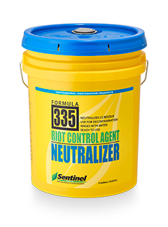 SENTINEL 335 RIOT CONTROL AGENT NEUTRALIZER 5 GAL