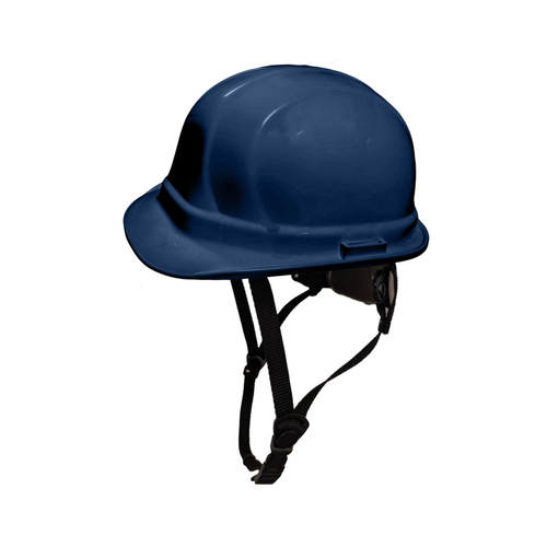 LIDGUARD HARD HAT DARK BLUE CSA TYPE 2 CAP STYLE W/ CHIN STRAP
