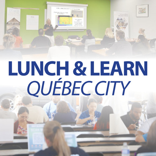 THE SMARTER, SAFER RESTORATION JOBSITE: TECHNOLOGY, EFFICIENCY & WORKER PROTECTION - LUNCH & LEARN - QUEBEC CITY IN-PERSON - OCTOBER 16 8:30AM-1PM ET