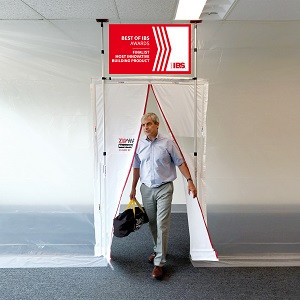 ZIPWALL DUST BARRIER MAGNETIC DOOR  KIT CLASS A FLAME RETARDANT