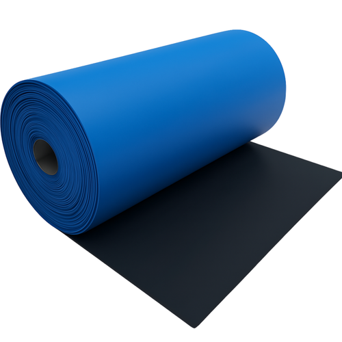 X-GUARD NEOPRENE RUNNER BLUE 27 IN  X 180 FT