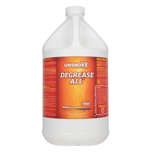 PRORESTORE UNSMOKE DEGREASEALL HIGH PERFORMANCE CLEANER 4L Safety