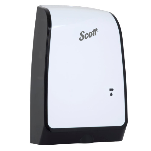 SCOTT PRO AUTOMATIC HAND SOAP AND SANITIZER DISPENSER WHITE Safety