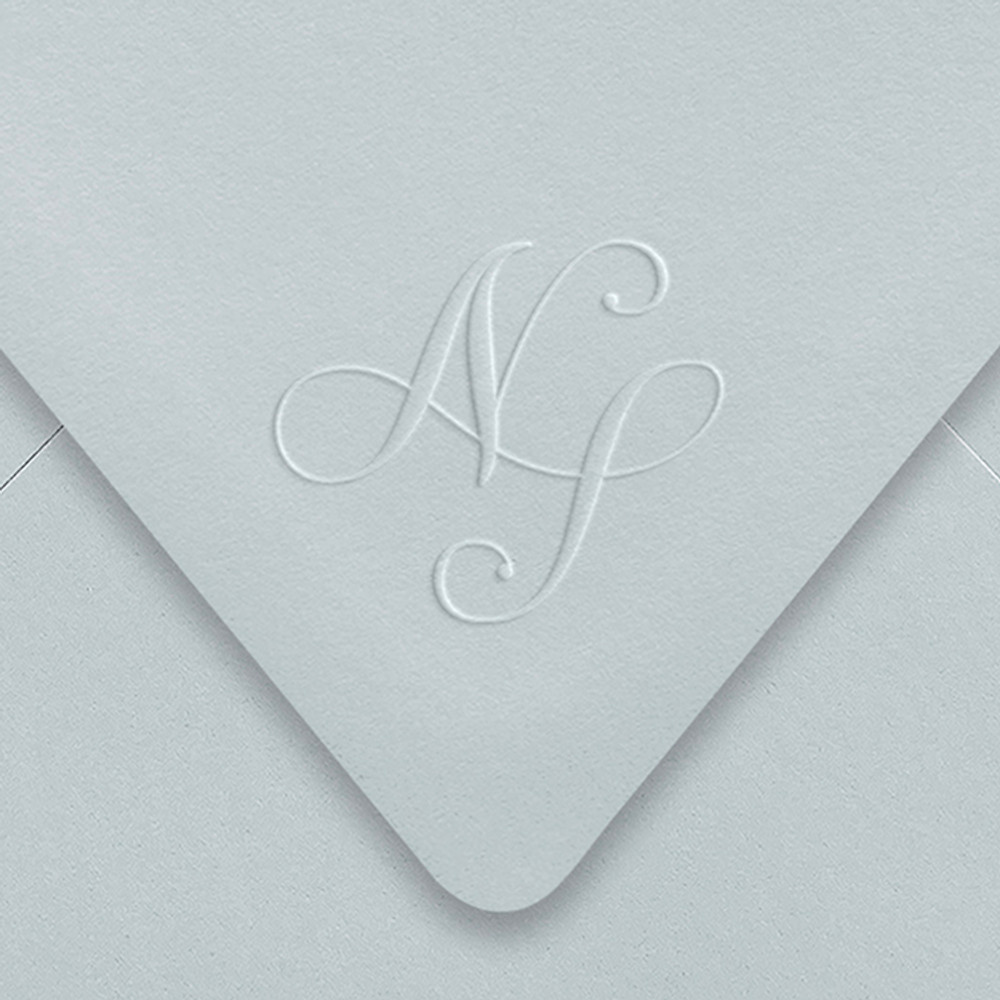 Wedding Envelope Monogram Embosser Custom