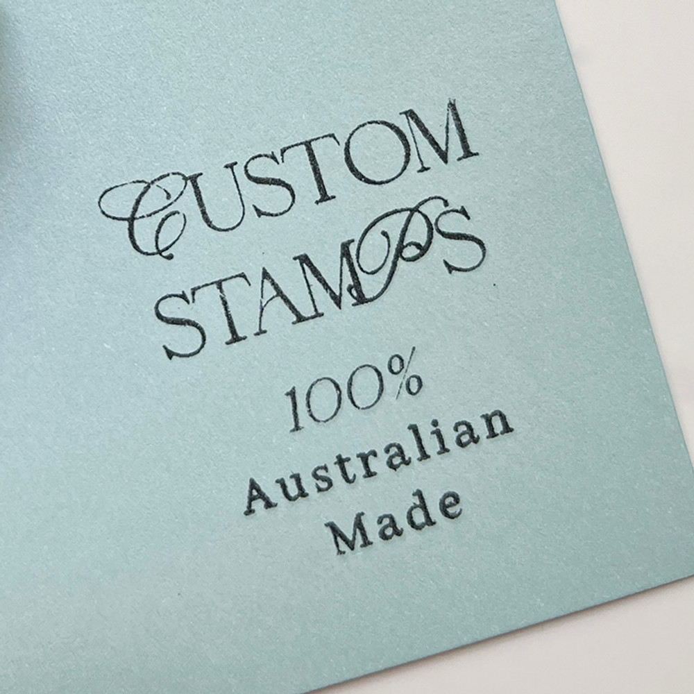 Custom Rubber Stamp