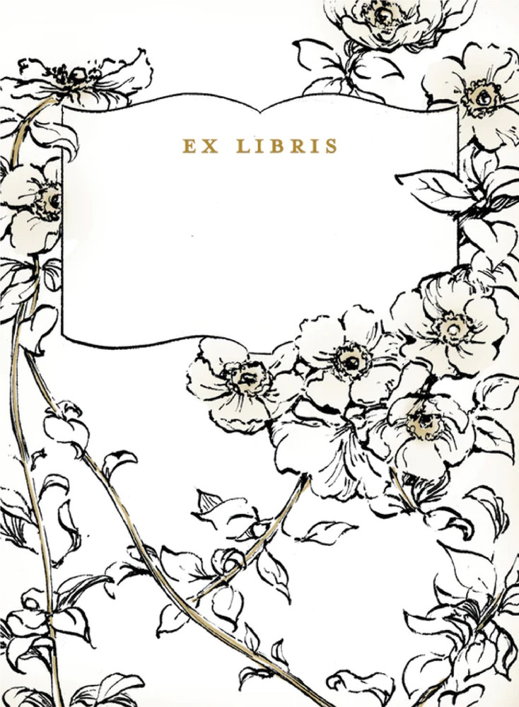 Bookplates Forest FLowers