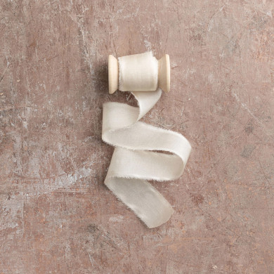 Silk Ribbon Australia - Cream