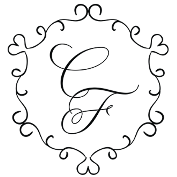 Elegant Monogram Book Embosser