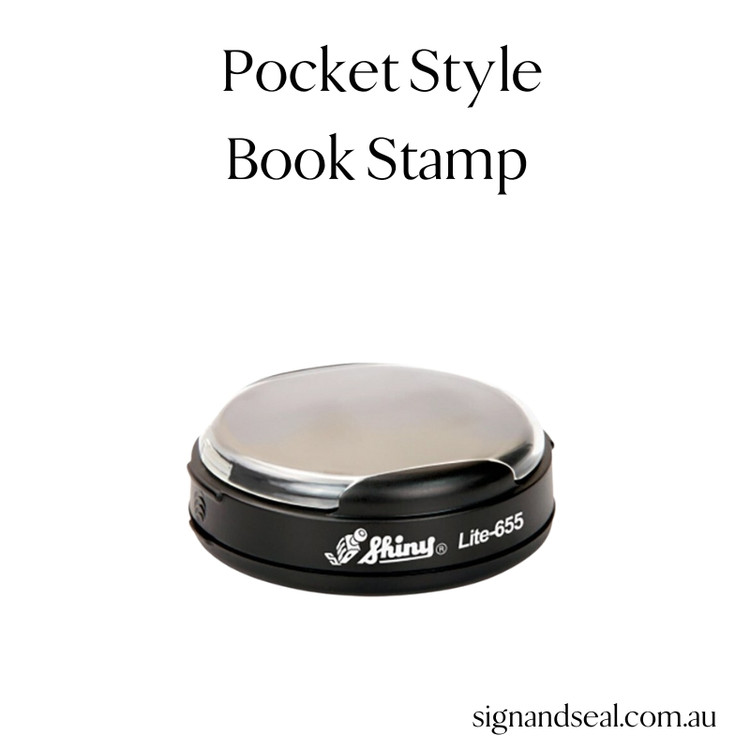 Pocket Style Book Stamp