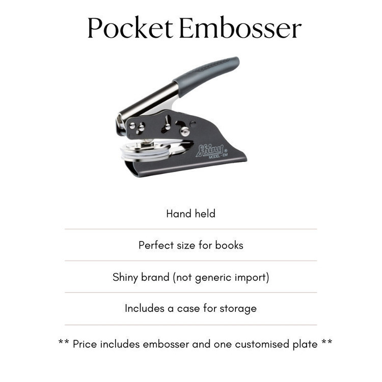 Bunny Book Embosser Stamp Bunny Book Embosser Stamp