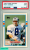 1989 TOPPS TRADED TROY AIKMAN #70T ROOKIE DALLAS COWBOYS HOF PSA MINT 9 51678048