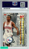 1996 FLEER METAL ALLEN IVERSON #201 PHILADELPHIA 76ERS ROOKIE RC PSA NM-MT 8 57294749