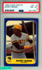 1986 FLEER UPDATE BARRY BONDS #U-14 ROOKIE PITTSBURGH PIRATES RC PSA 8 NM-MT 52174811