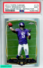 2014 TOPPS CHROME TEDDY BRIDGEWATER #173 BALL OVER HEAD-REFRACTOR ROOKIE PSA 9 52867982