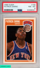 1989 FLEER PATRICK EWING #100 NEW YORK KNICKS HOF PSA 8 NM-MT 53086921