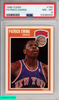 1989 FLEER PATRICK EWING #100 NEW YORK KNICKS HOF PSA 8 NM-MT 53086904