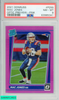 2021 PANINI DONRUSS MAC JONES #P255 OPTIC PREVIEW-PINK ROOKIE RC  PSA 8 NM-MT 63985341