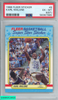 1988 FLEER STICKER KARL MALONE #8 UTAH JAZZ HOF PSA 6 EX-MT (ST) 56367985