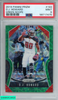 2019 PANINI PRIZM OJ HOWARD #193 GREEN SCOPE 52 OF 75 BUCCANEERS PSA 9 MINT 58717475