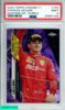 2020 TOPPS CHROME F 1 CHARLES LECLERC #163 SAPPHIRE ED PURPLE 7 OF 10 PSA 9 MINT 63697182