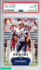 2017 PANINI TOM BRADY #66 NEW ENGLAND PATRIOTS PSA 10 GEM MT 60658546